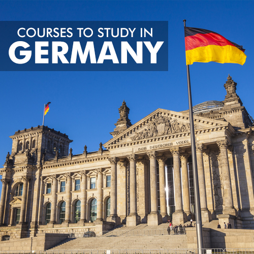 COURSES TO STUDY IN GERMANY