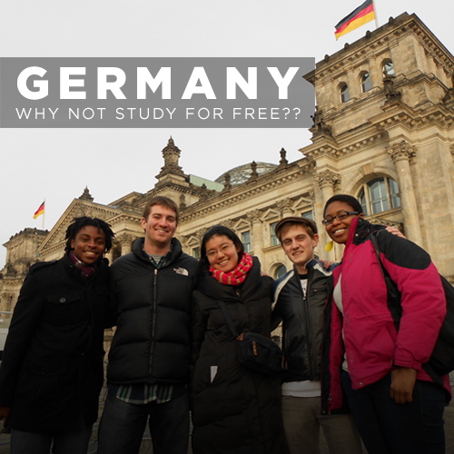 GERMANY – WHY NOT STUDY FOR FREE??