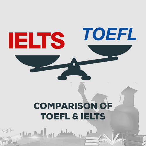 COMPARISON OF TOEFL & IELTS