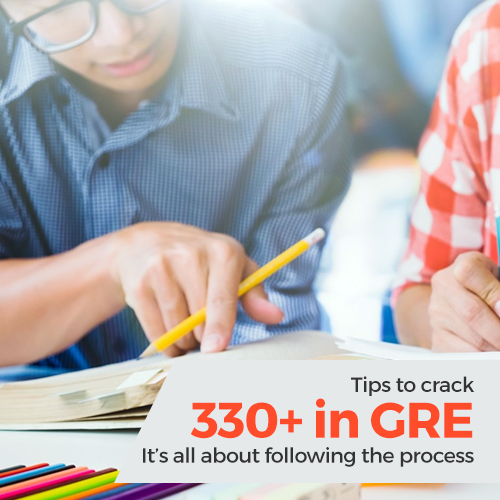 Tips to crack 330+ in GRE : It’s all about following the process