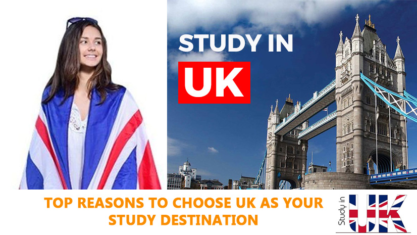 TOP REASONS TO CHOOSE UK AS YOUR STUDY DESTINATION