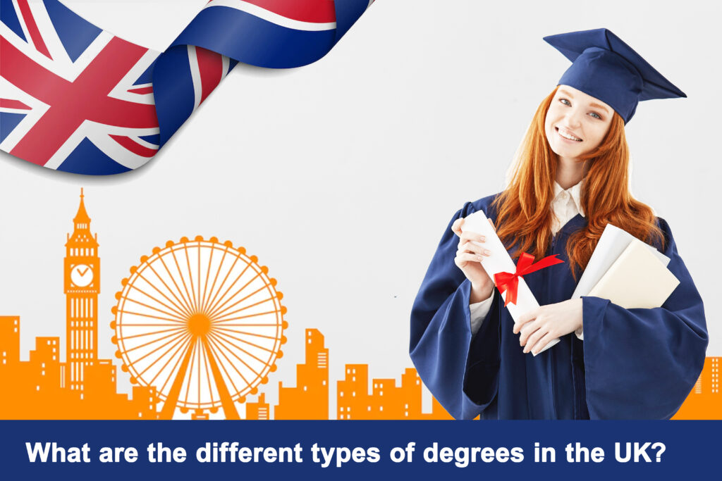 What are the different types of degrees in the UK?