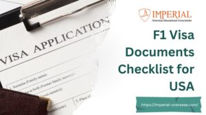 F1 Visa Documents Checklist for USA | Study visa for usa | Imperial