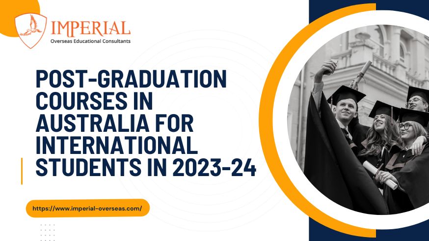 Post-Graduation Courses in Australia for International Students in 2023-24