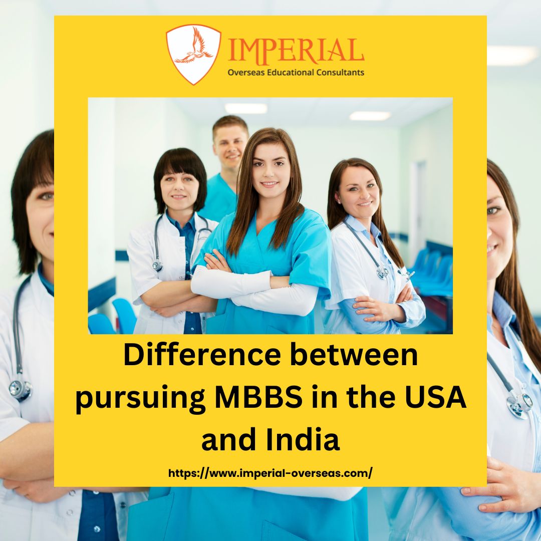 Difference between pursuing MBBS in the USA and India