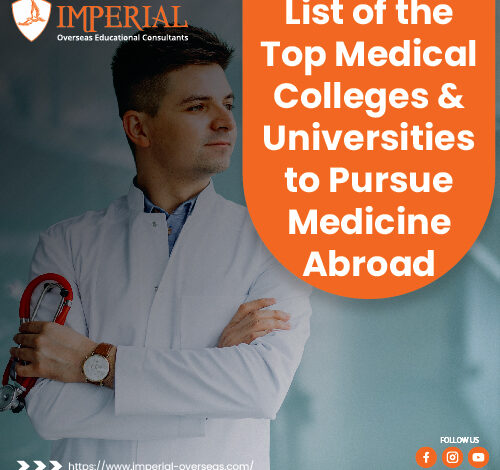 Top Medical Colleges & Universities to Pursue Medicine Abroad