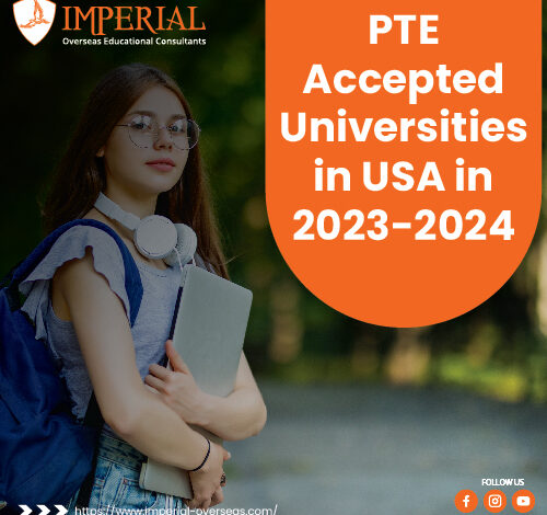 PTE Accepted Universities in USA in 2024-2025