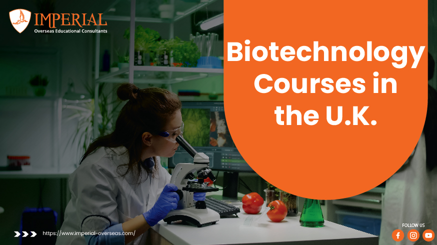 Biotechnology Courses in the U.K.