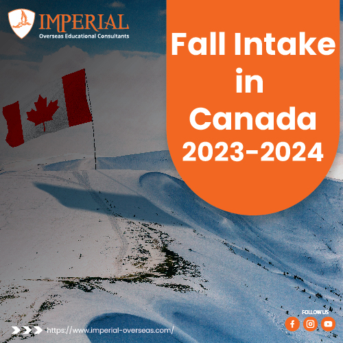 Fall Intake in Canada 2023-2024