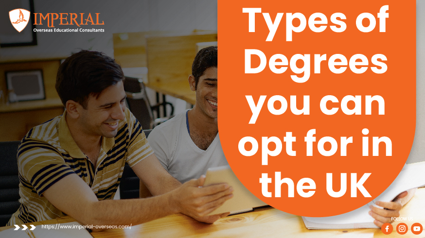 Types of Degrees you can opt for in the UK