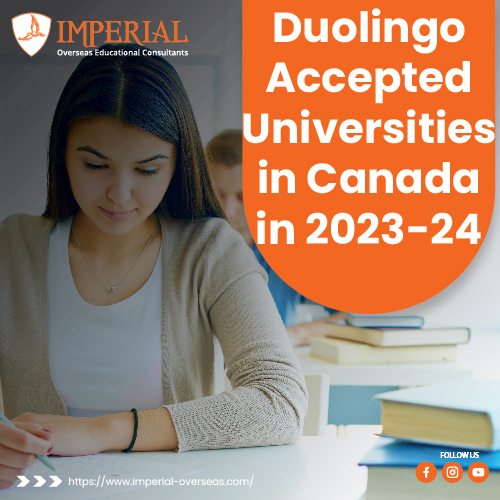 Duolingo Accepted Universities in Canada in 2024-2025