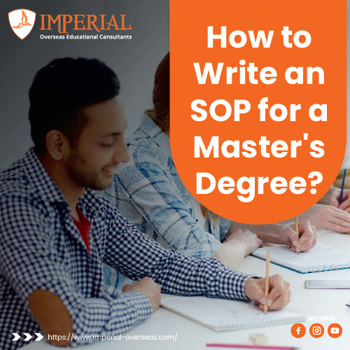 How to Write an SOP for a Master’s Degree?