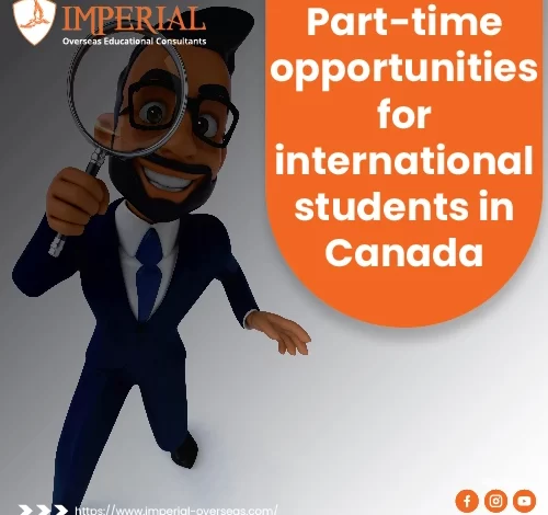 Part-time opportunities for international students in Canada