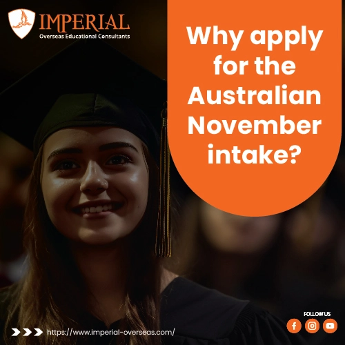 Why apply for the Australian November intake?