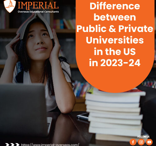 Difference between Public and Private Universities in the US in 2023-24