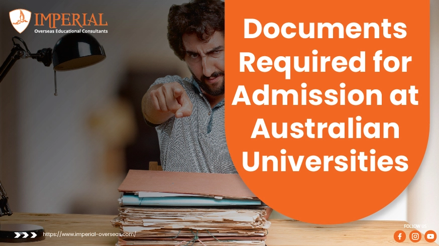 Documents Required for Admission at Australian Universities