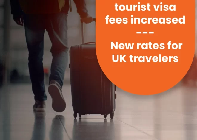 UK student tourist visa fees increased – New rates for UK travelers