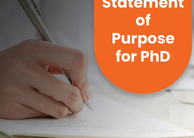 Statement of Purpose for PhD