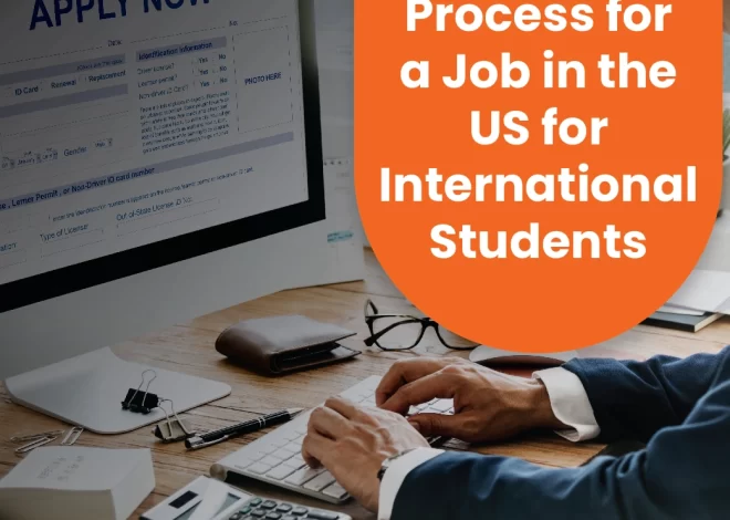 Application Process for a Job in the US for International Students