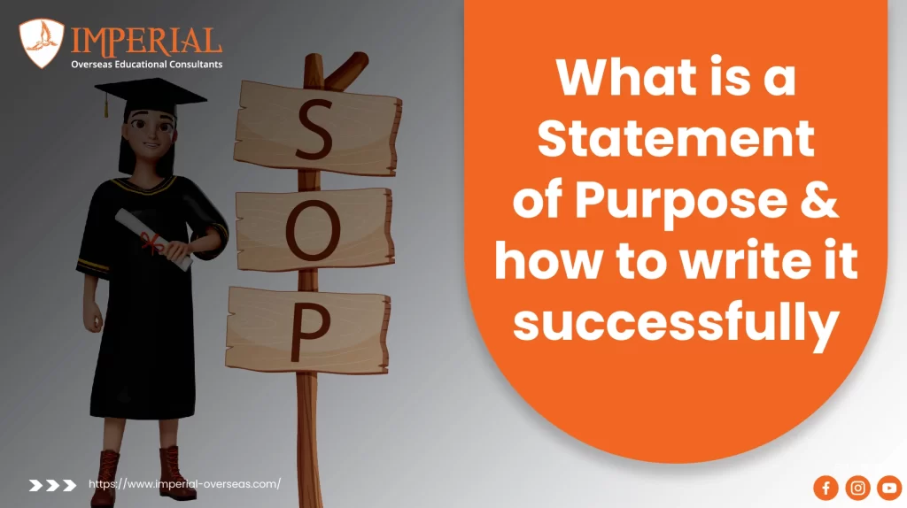 What is a Statement of Purpose & how to write it successfully