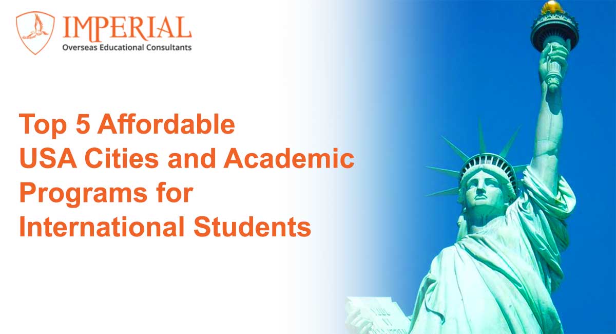 affordable cities in usa for international students