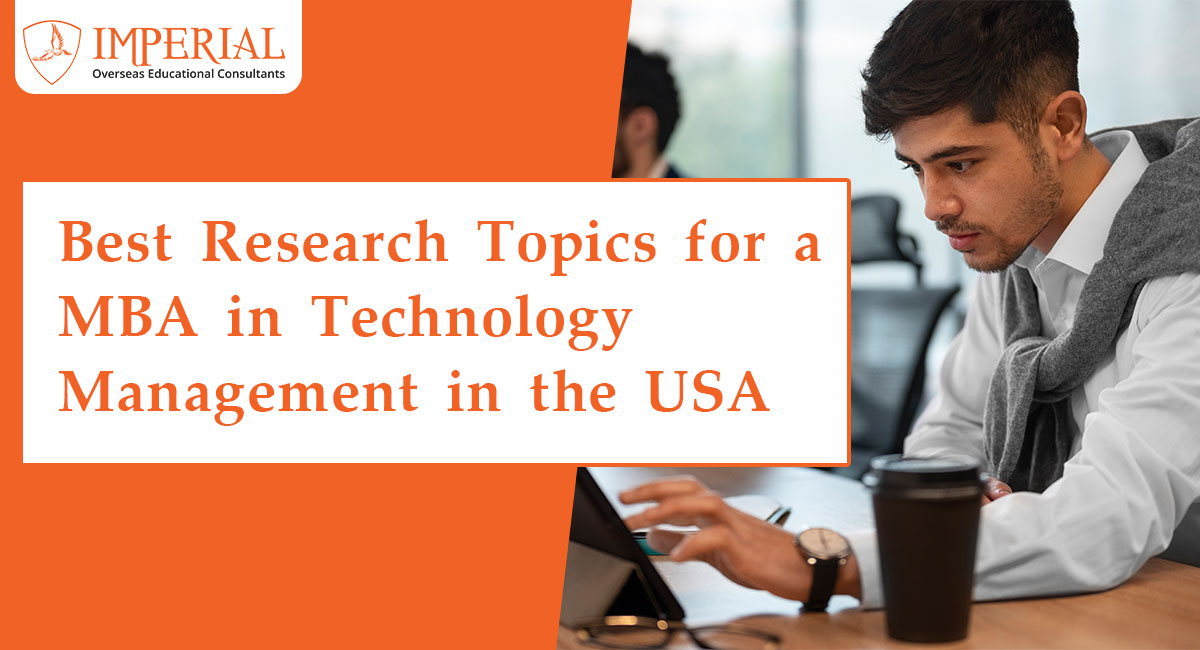 Best Research Topics for an MBA in Technology Management in the USA