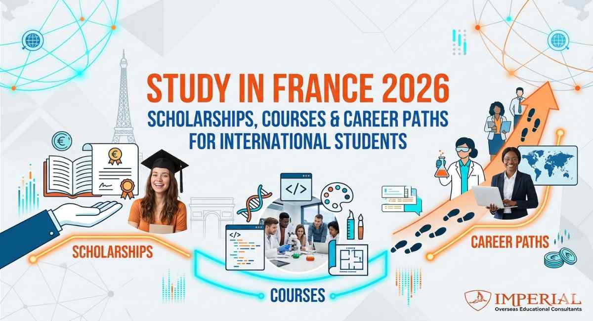 Study in France 2026 Scholarship, Courses Career Paths
