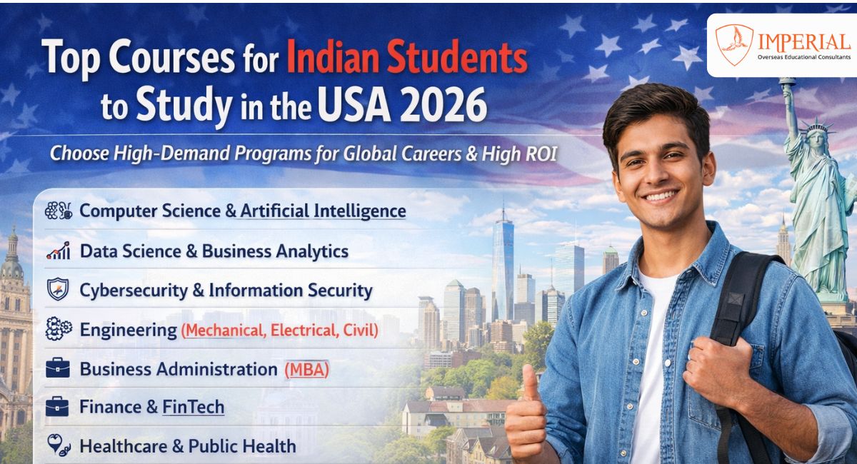 Top Courses for Indian Students to Study in the USA 2026