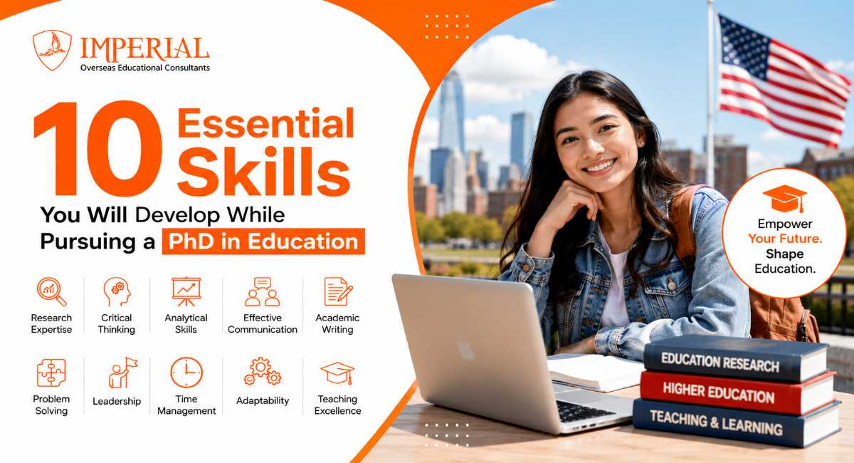 10 Essential Skills You Will Develop While Pursuing a PhD in Education