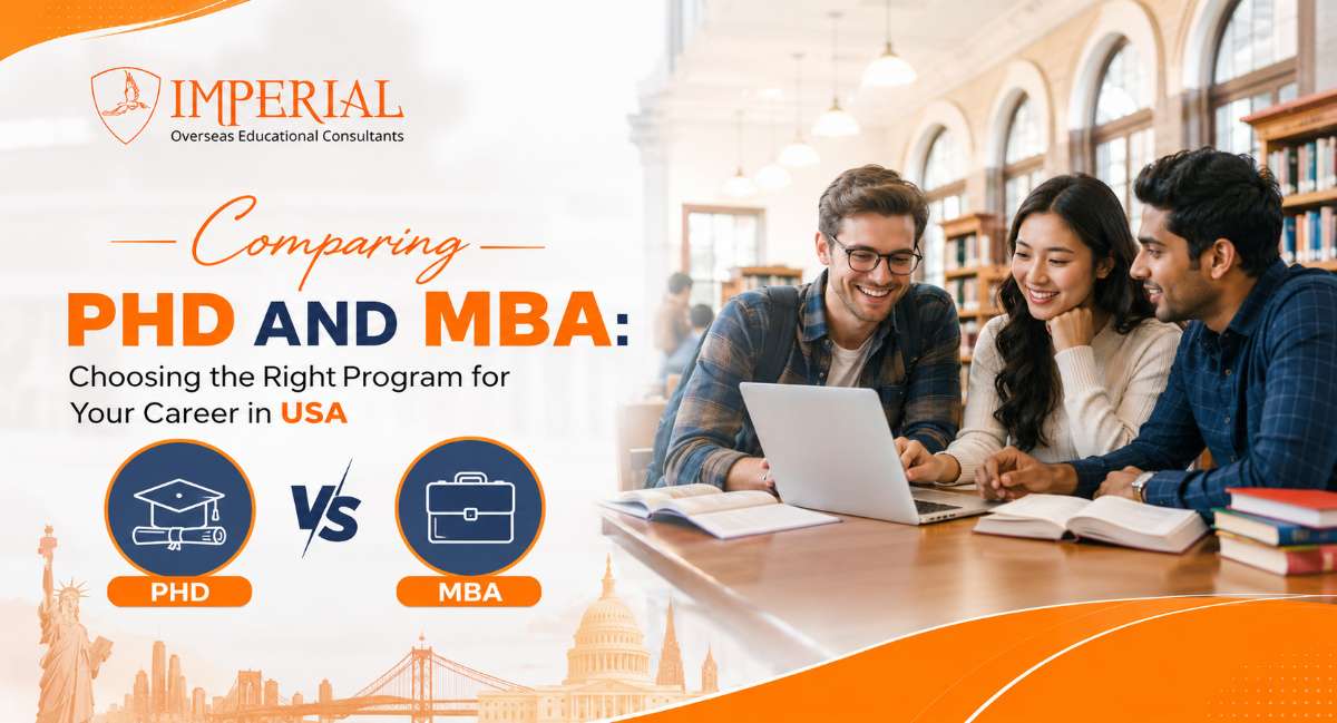Comparing PhD and MBA study in usa
