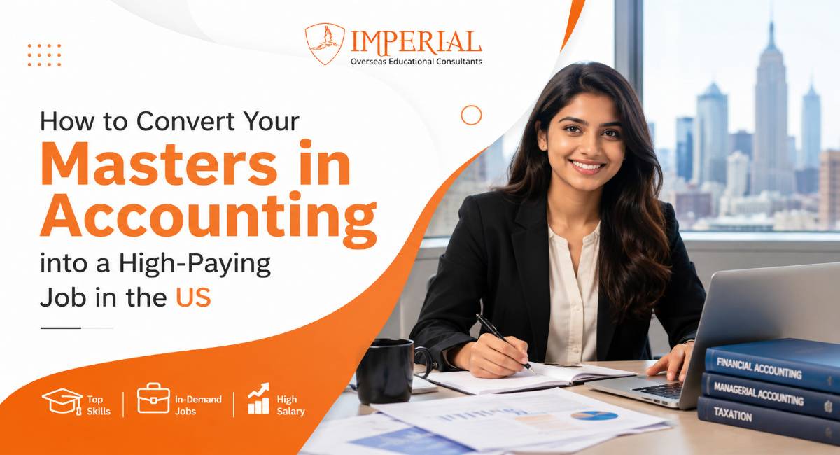 How to Convert Your Masters in Accounting into a High‑Paying Job in the US