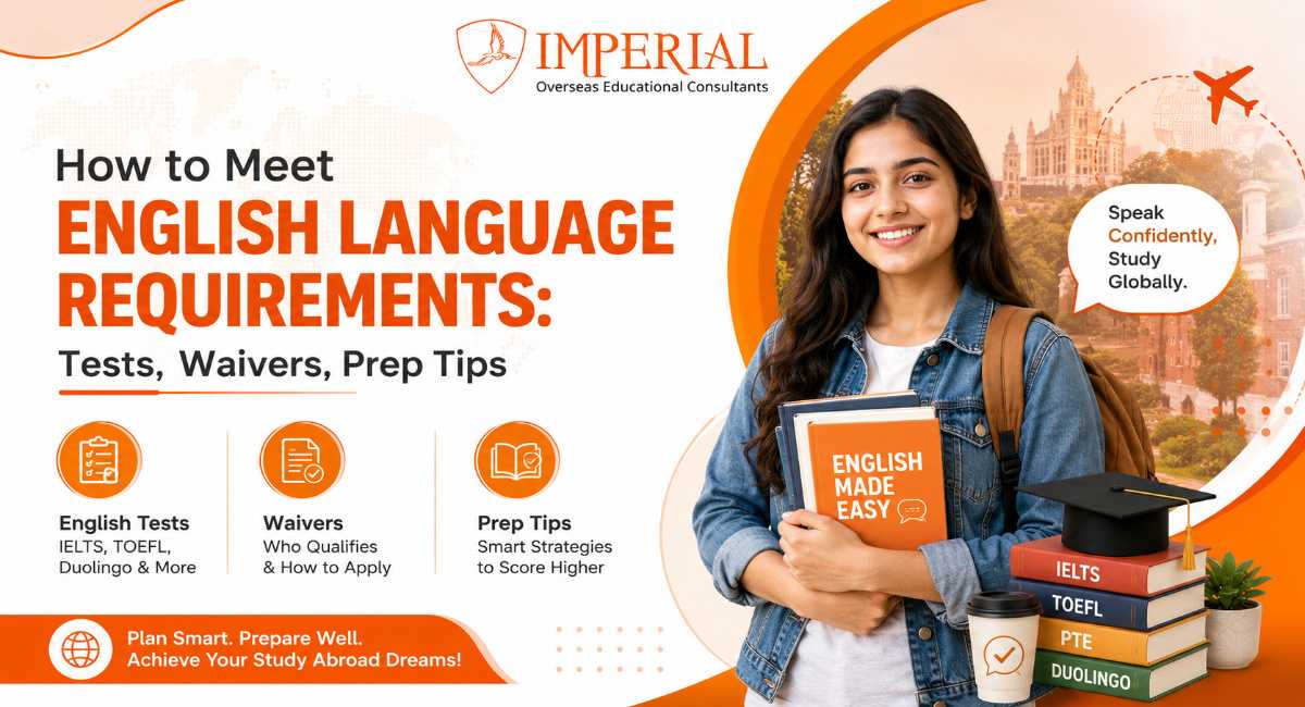 How to Meet English Language Requirements: Tests, Waivers, Prep Tips