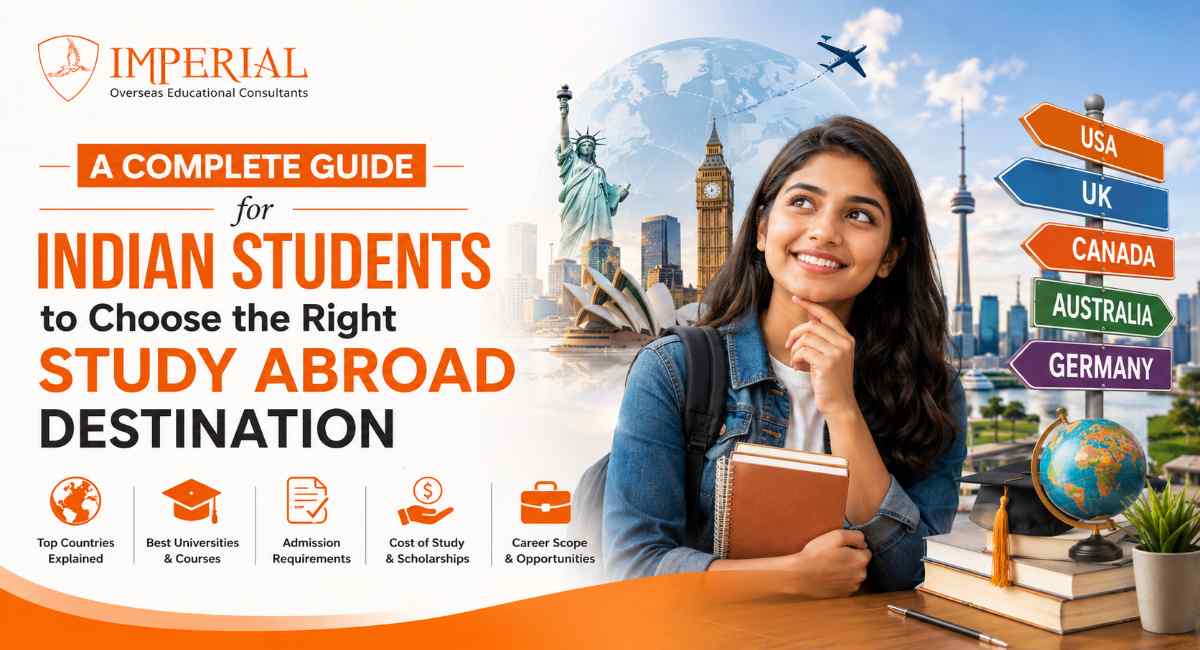 A Complete Guide for Indian Students to Choose the Right Study Abroad Destination