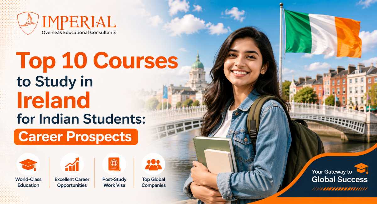 Top 10 Courses to Study in Ireland for Indian Students: Career Prospects