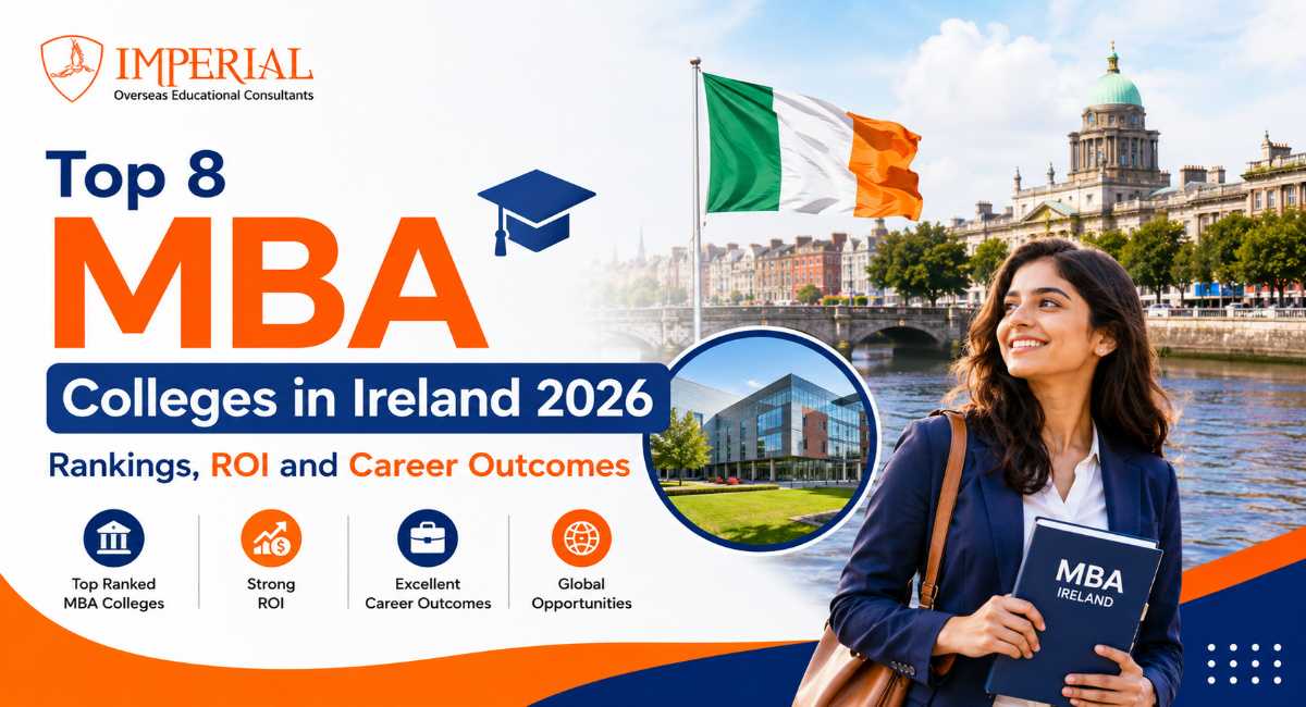 Top 8 MBA Colleges in Ireland 2026 Rankings, ROI and Career Outcomes