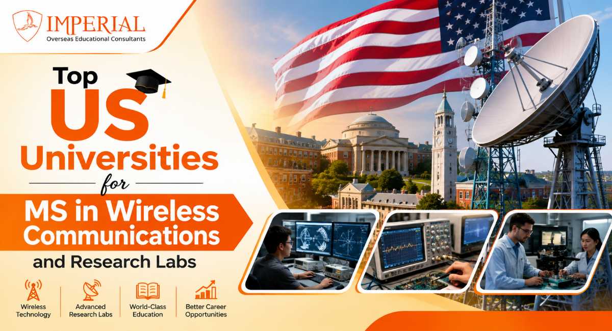Top US Universities for MS in Wireless Communications and Research Labs