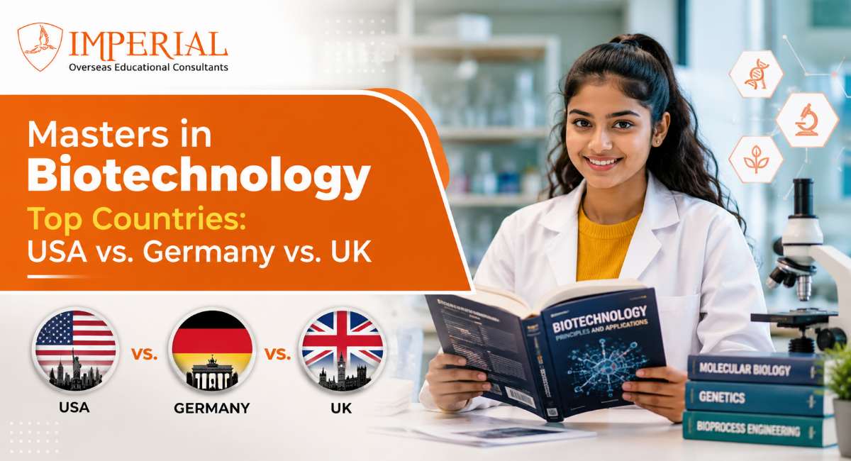 Masters in Biotechnology Top Countries: USA vs. Germany vs. UK