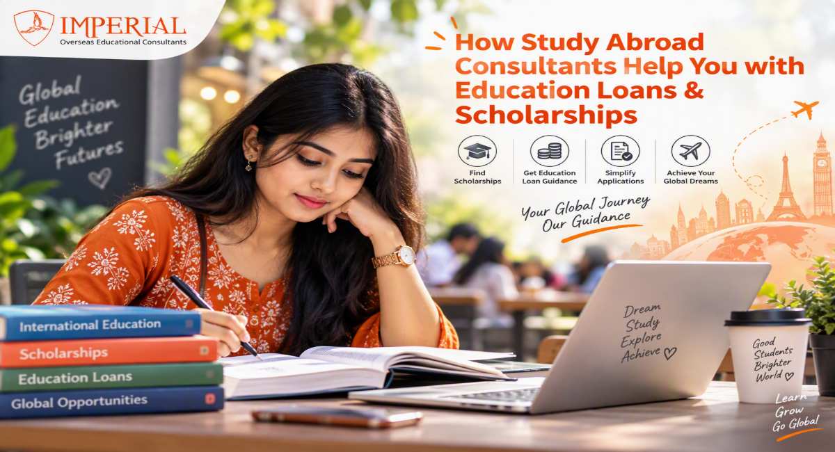 How Study Abroad Consultants Help You with Education Loans & Scholarships